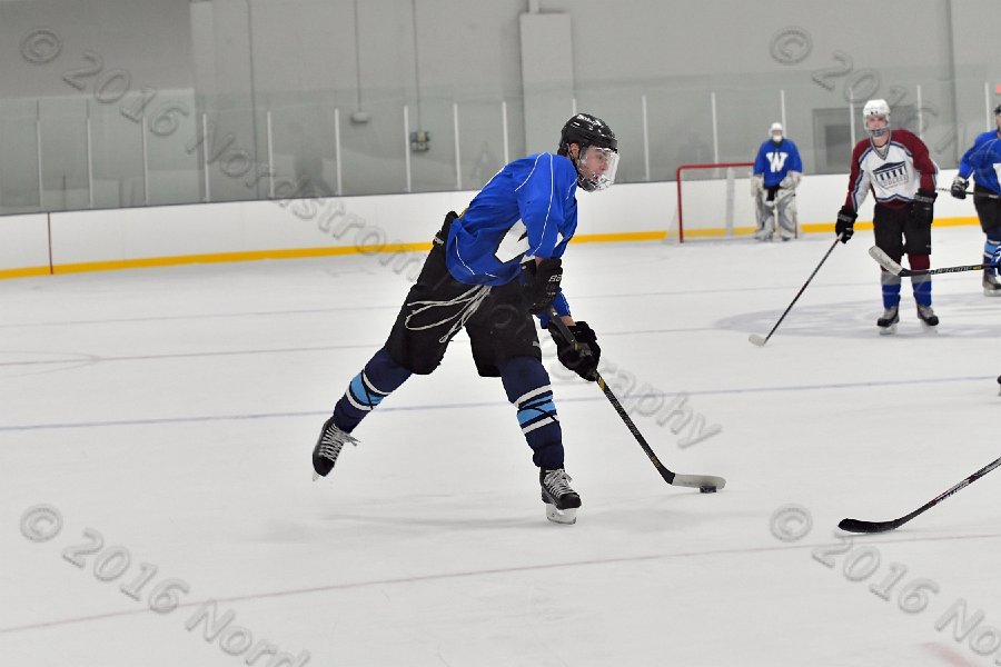 Wheaton College Men\'s Ice Hockey vs Middlesex Community College. - Photo By: KEITH NORDSTROM
